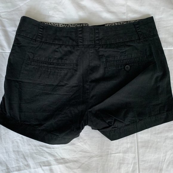J Crew chino black shorts size 2 - Picture 3 of 3